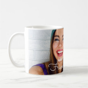 Upload your photo personalise with names, dates coffee mug