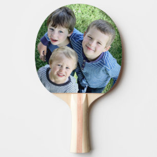 Upload your photo ping pong paddle