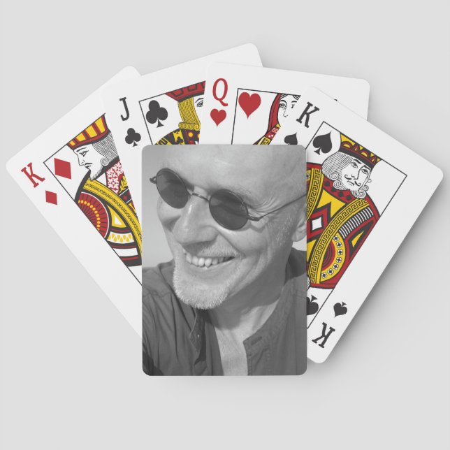 Upload your photo playing cards (Back)