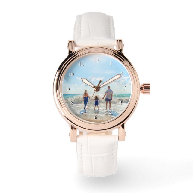 Upload Your Photo Watch Personalised Gift (Front)