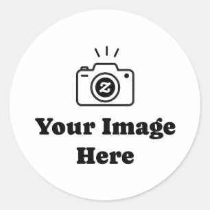 Upload Your Picture Classic Round Sticker