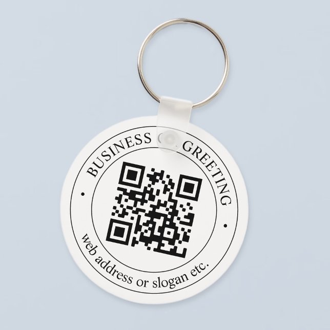 Uploaded QR Code Keychain (Creator Uploaded)