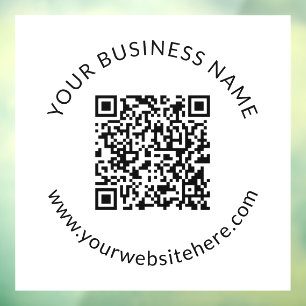 Uploaded QR code Template with Editable Text