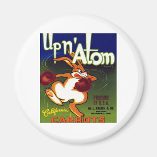 Upn Atom Carrots Magnet