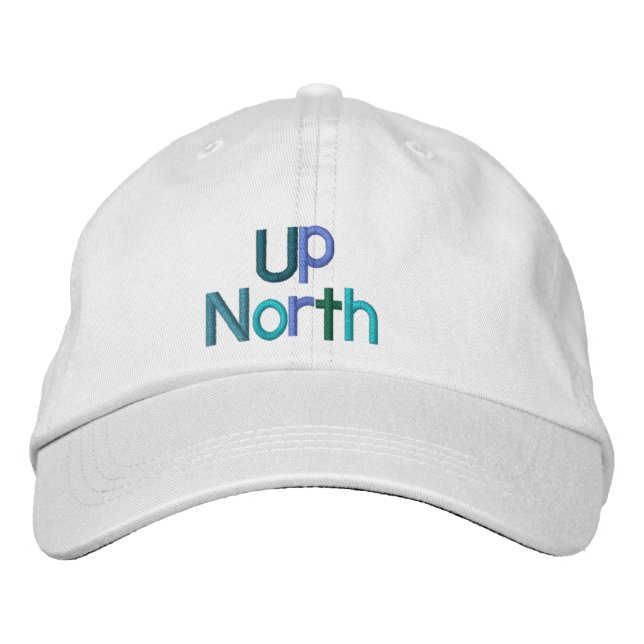 UpNorth Hat Shades of Blue  (Front)