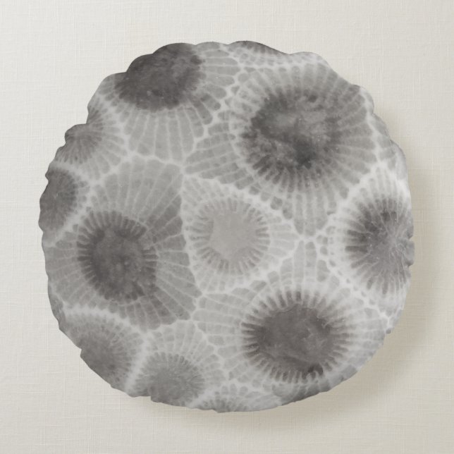UpNorth Petoskey Stone Pattern Round Cushion (Front)