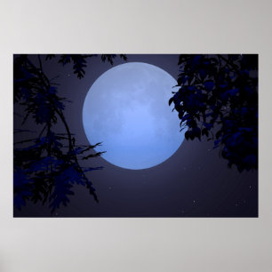 Upon a Blue Moon Poster
