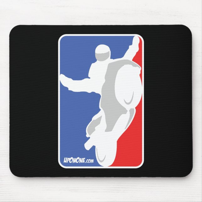 UpOnOne.com NBA Style Logo Mouse Pad (Front)