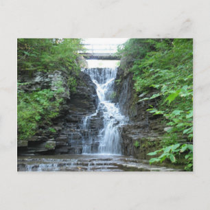 Upper Buttermilk Falls Ithaca, NY Postcard