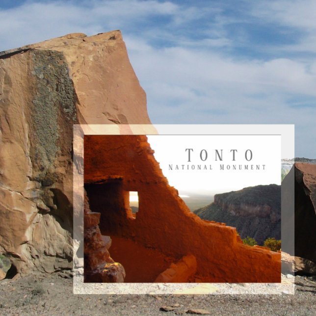 Upper Cliff Dwelling, Tonto National Monument, AZ Postcard (Creator Uploaded)