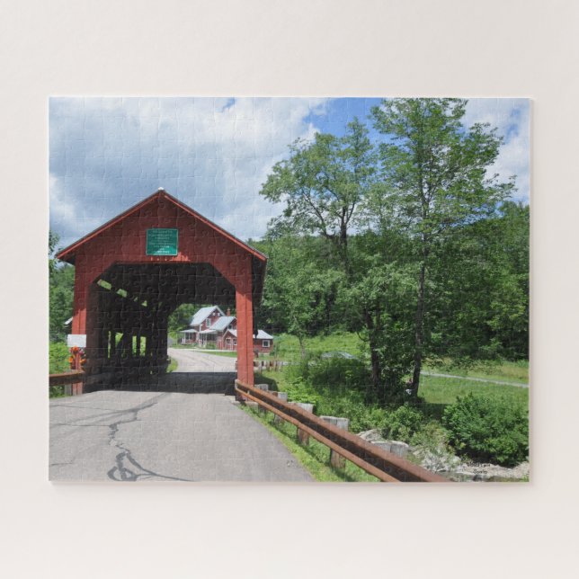 Upper Covered Bridge - Puzzle (Horizontal)