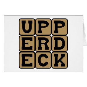 Upper Deck, Seating Chart Option