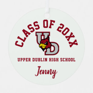 Upper Dublin High School Ornament Christmas