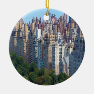 Upper East Side NY Ceramic Tree Decoration