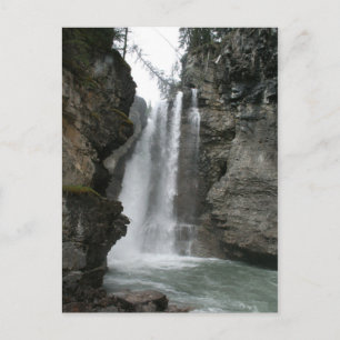 Upper Falls - Johnston Canyon postcard