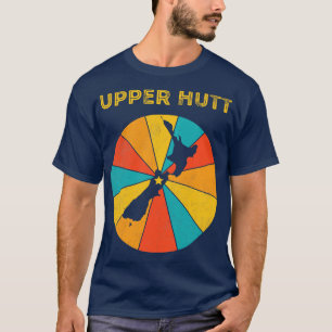 Upper Hutt New Zealand Vintage Distressed Souvenir T-Shirt