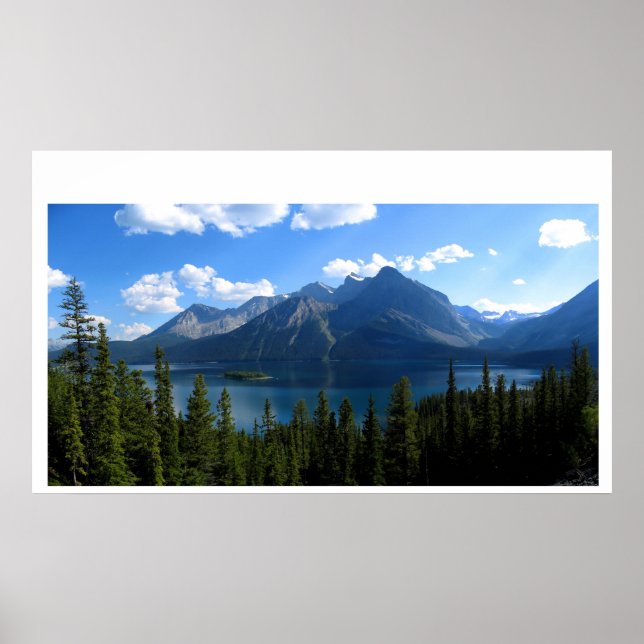 Upper Kananaskis Lake Poster (Front)