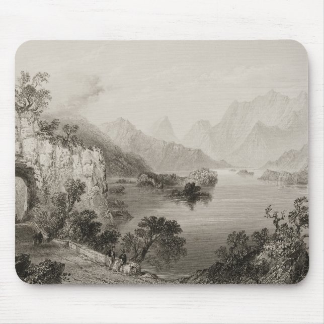 Upper Lake at Killarney, County Killarney, Mouse Pad (Front)