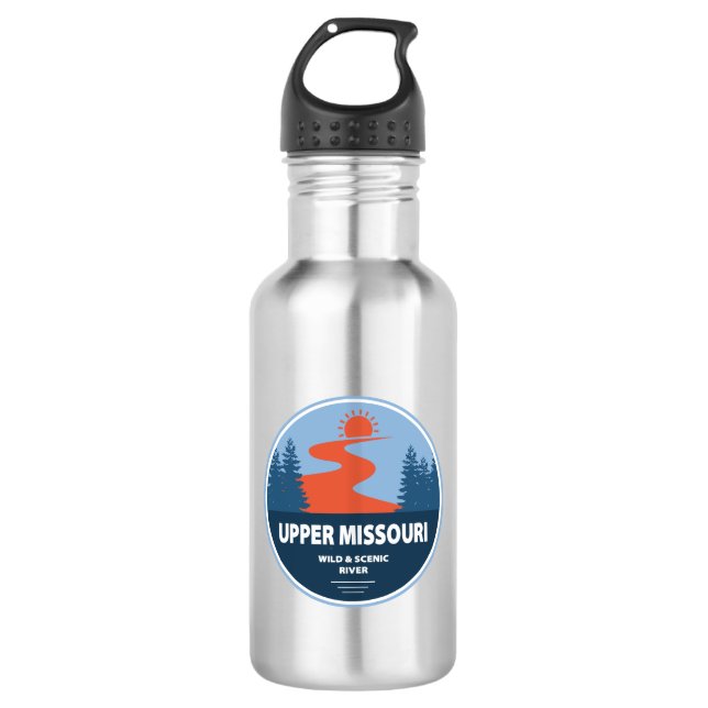 Upper Missouri Wild And Scenic River 532 Ml Water Bottle (Front)