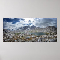 Upper Nydiver Lake Under Mt Ritter - Sierra