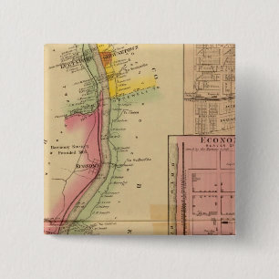 Upper Ohio River and Valley 10 15 Cm Square Badge