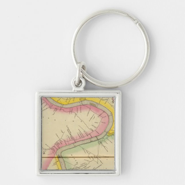 Upper Ohio River and Valley 11 Key Ring (Front)