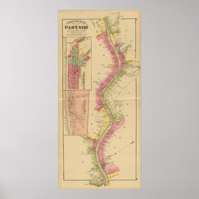 Upper Ohio River and Valley 2 Poster (Front)