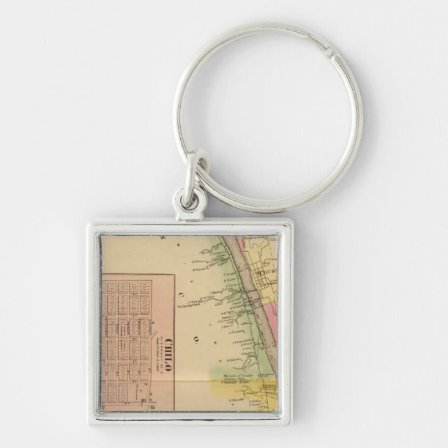 Upper Ohio River and Valley 4 Key Ring (Front)