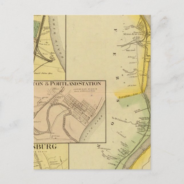 Upper Ohio River and Valley 7 Postcard (Front)