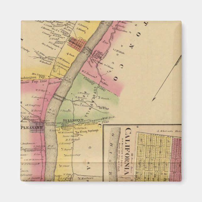 Upper Ohio River and Valley Magnet (Front)