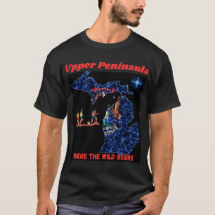 Upper Peninsula Oversized 1 T-Shirt