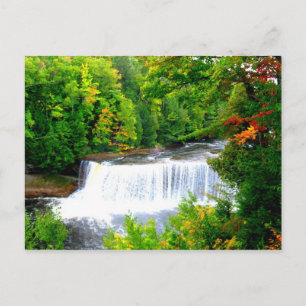 Upper Peninsula Tahquamenon Falls Postcard