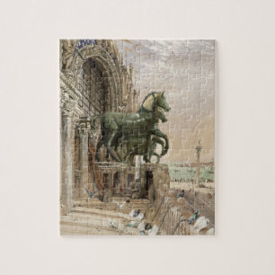 Upper portion of the facade of St. Mark's Church, Jigsaw Puzzle