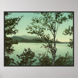 Upper St. Regis Lake, in the Adirondacks Poster