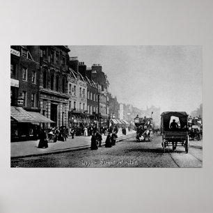 Upper Street, Islington, c.1906 Poster