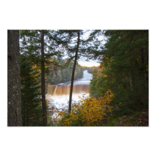 Upper Tahquamenon Falls, Autumn, Michigan Photo Print