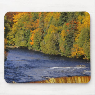 Upper Tahquamenon Falls in UP Michigan in Mouse Pad