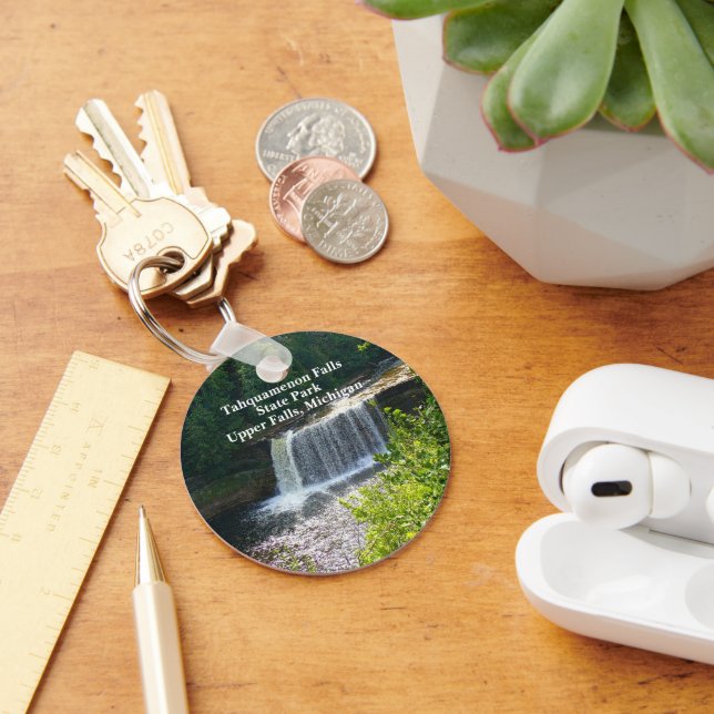 Upper Tahquamenon Falls State Park, MI Key Ring (Desk)
