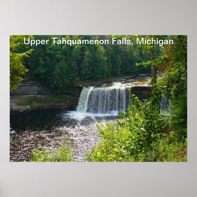 Upper Tahquamenon Falls State Park, MI Poster (Front)
