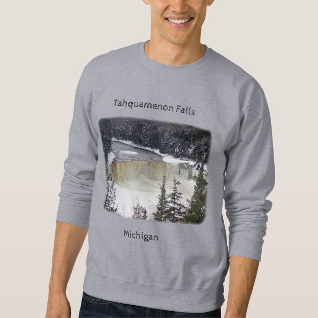 Upper Tahquamenon Falls winter shirt  (Front)
