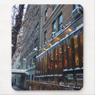 Upper West Side Icicles New York City Winter NYC Mouse Pad