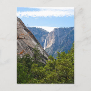 Upper Yosemite Falls and Glacier Point Postcard