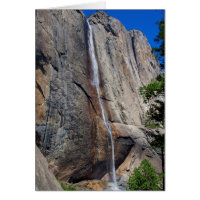 Upper Yosemite Falls Birthday Card