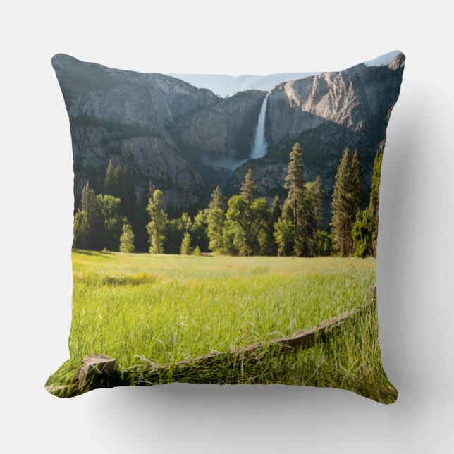 Upper Yosemite Falls Cushion (Front)