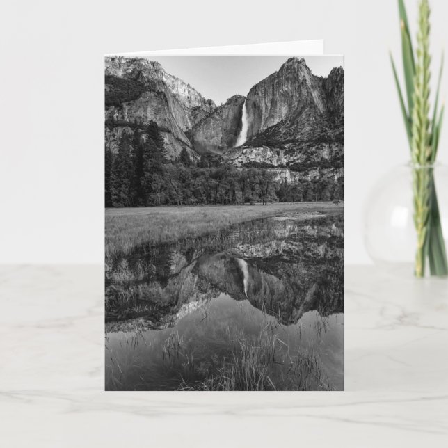 Upper Yosemite Falls Scenic Card (Front)