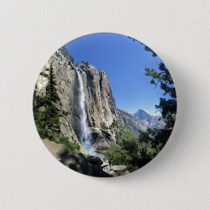Upper Yosemite Falls - Yosemite 6 Cm Round Badge