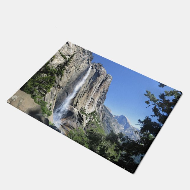 Upper Yosemite Falls - Yosemite Doormat (Angled)