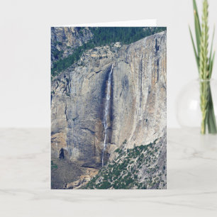 Upper Yosemite Falls, Yosemite National Park, CA Card