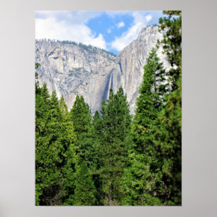 Upper Yosemite Falls, Yosemite National Park, CA Poster