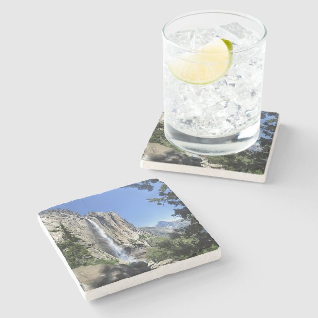 Upper Yosemite Falls - Yosemite Stone Coaster (Side)